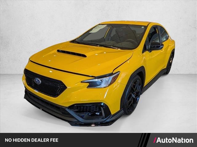 Sunrise Yellow 2026 Subaru WRX Sedan All-Wheel Drive 6-Speed Manual
