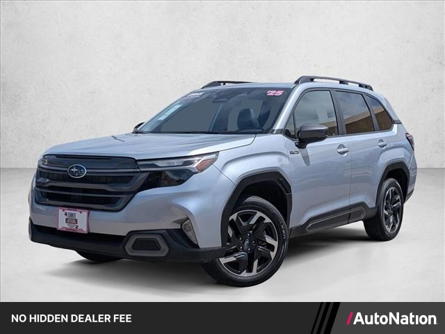 Ice Silver Metallic 2025 Subaru Forester Hybrid Limited AWD SUV / Crossover All-Wheel Drive Continuously Variable Transmission