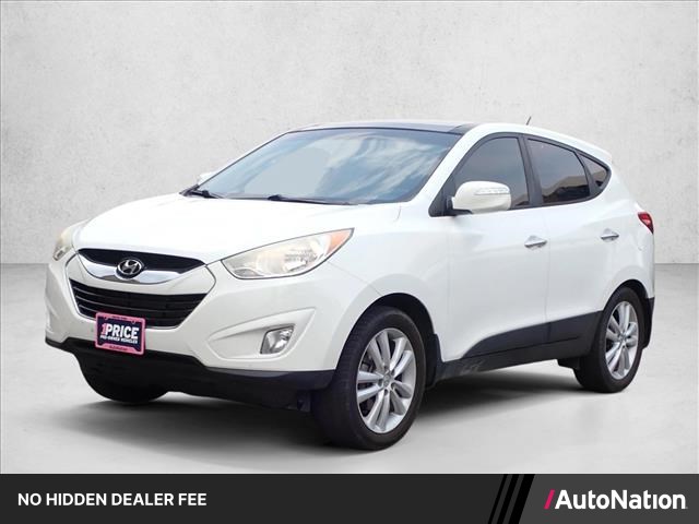 Cotton White 2013 Hyundai Tucson SUV / Crossover All-Wheel Drive Automatic
