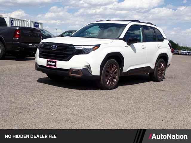 Crystal White Pearl 2026 Subaru Forester Hybrid SUV / Crossover All-Wheel Drive Continuously Variable Transmission