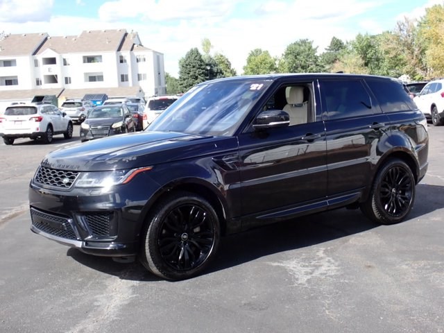 Black 2021 Land Rover Range Rover Sport SUV / Crossover All-Wheel Drive Automatic
