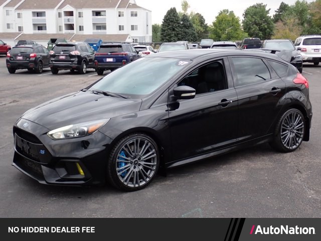 Shadow Black 2017 Ford Focus RS Hatchback All-Wheel Drive Automatic