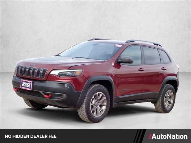 Velvet Red Pearlcoat 2020 Jeep Cherokee Trailhawk 4WD SUV / Crossover Four-Wheel Drive 9-Speed Automatic