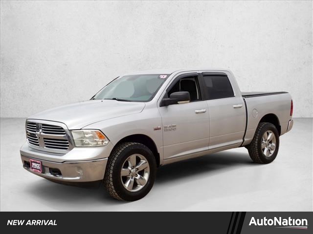 Bright Silver Metallic 2013 RAM 1500 Lone Star Crew Cab 4WD Pickup Truck Four-Wheel Drive 8-Speed Automatic