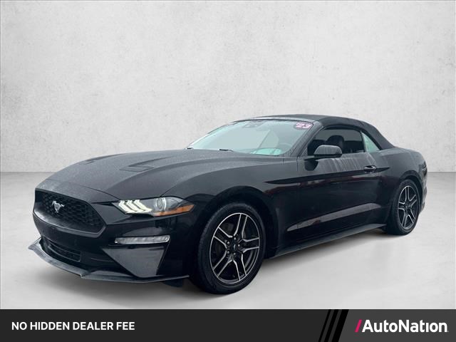 Shadow Black 2023 Ford Mustang Convertible Rear-Wheel Drive Automatic