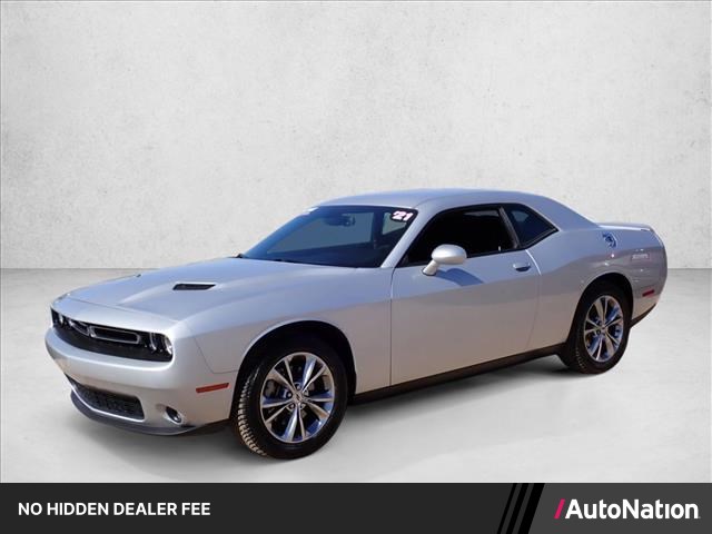 Triple Nickel Clearcoat 2021 Dodge Challenger SXT AWD Coupe All-Wheel Drive 8-Speed Automatic