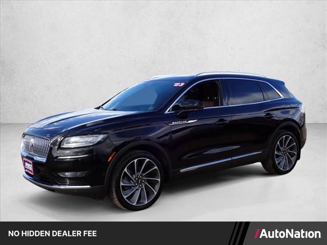 Infinite Black Metallic Clearcoat 2023 Lincoln Nautilus Reserve AWD SUV / Crossover All-Wheel Drive 8-Speed Automatic