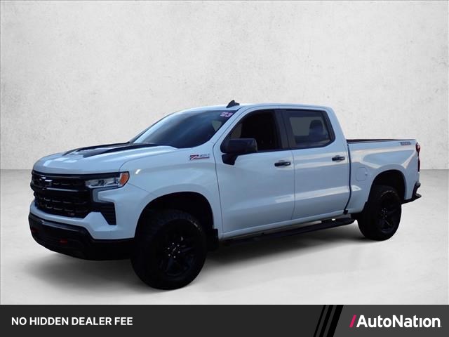 Summit White 2023 Chevrolet Silverado 1500 Pickup Truck Four-Wheel Drive Automatic