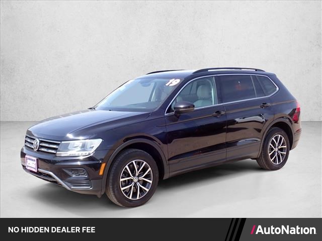 Deep Black Pearl 2019 Volkswagen Tiguan SUV / Crossover All-Wheel Drive 8-Speed Automatic