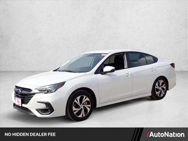 Crystal White Pearl 2025 Subaru Legacy Sedan All-Wheel Drive Automatic