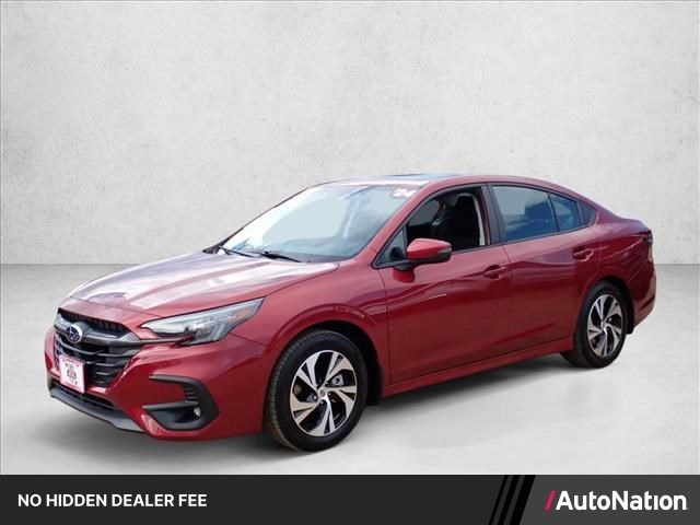 Crimson Red Pearl 2024 Subaru Legacy Premium AWD Sedan All-Wheel Drive Automatic
