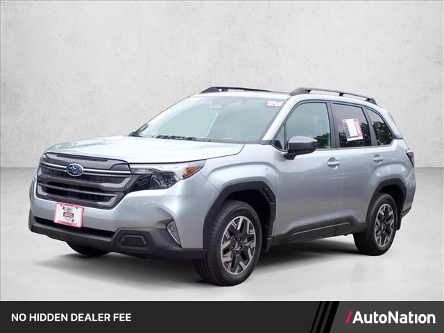 Ice Silver Metallic 2026 Subaru Forester Crossover AWD SUV / Crossover All-Wheel Drive Continuously Variable Transmission