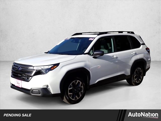 Crystal White Pearl 2026 Subaru Forester Crossover AWD SUV / Crossover All-Wheel Drive Continuously Variable Transmission