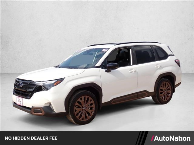 Crystal White Pear 2026 Subaru Forester SUV / Crossover All-Wheel Drive Continuously Variable Transmission