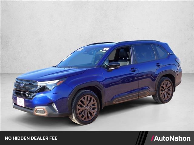 Blue 2026 Subaru Forester SUV / Crossover All-Wheel Drive Continuously Variable Transmission