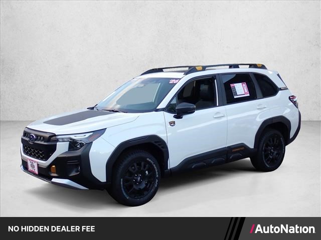 Crystal White Pearl 2026 Subaru Forester SUV / Crossover All-Wheel Drive Continuously Variable Transmission