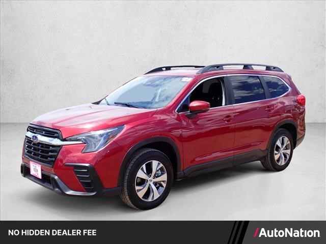Crimson Red Pearl 2025 Subaru Ascent Premium 7-Passenger AWD SUV / Crossover All-Wheel Drive Continuously Variable Transmission