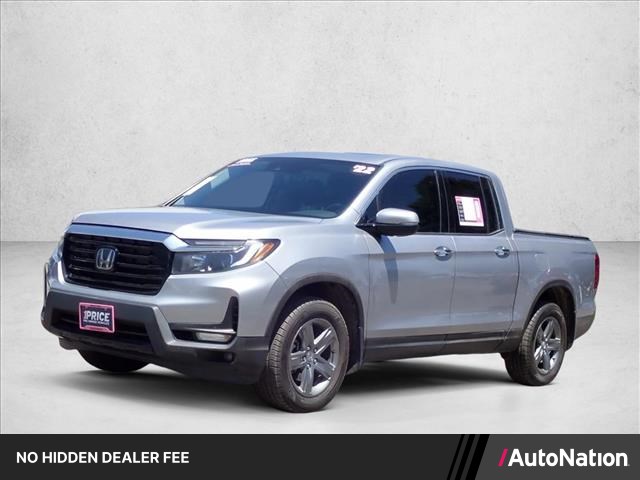 Lunar Silver Metallic 2022 Honda Ridgeline RTL-E AWD Pickup Truck All-Wheel Drive 6-Speed Automatic