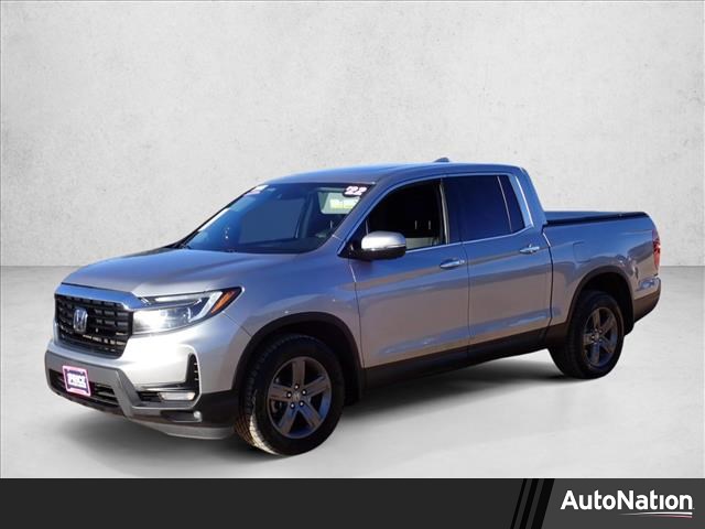 Lunar Silver Metallic 2022 Honda Ridgeline RTL-E AWD Pickup Truck All-Wheel Drive 6-Speed Automatic