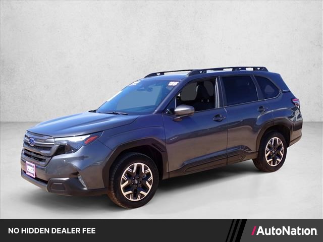 Magnetite Gray Metallic 2025 Subaru Forester Premium Crossover AWD SUV / Crossover All-Wheel Drive Continuously Variable Transmission