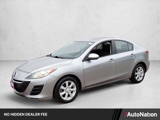 Liquid Silver Metallic 2010 Mazda MAZDA3 i Touring Sedan Front-Wheel Drive Automatic