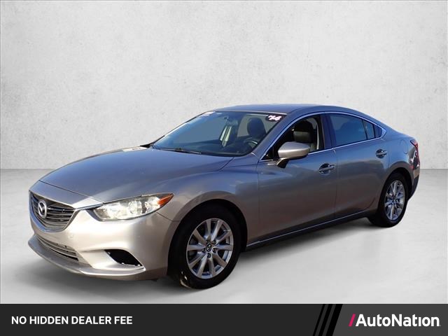 Liquid Silver Metallic 2014 Mazda MAZDA6 Sedan Front-Wheel Drive Automatic