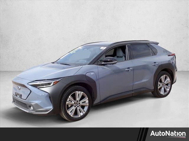 Harbor Mist Gray Pearl 2-Tone 2023 Subaru Solterra Touring AWD SUV / Crossover All-Wheel Drive Automatic