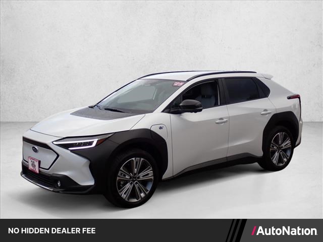 Cosmic White Pearl 2025 Subaru Solterra SUV / Crossover All-Wheel Drive Automatic
