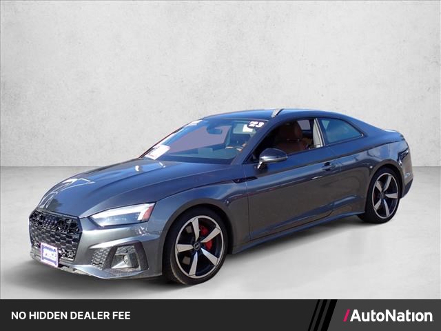 Chronos Gray Metallic 2023 Audi A5 Coupe All-Wheel Drive Automatic