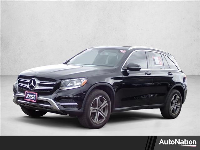 Black 2018 Mercedes-Benz GLC 300 4MATIC SUV / Crossover All-Wheel Drive Automatic