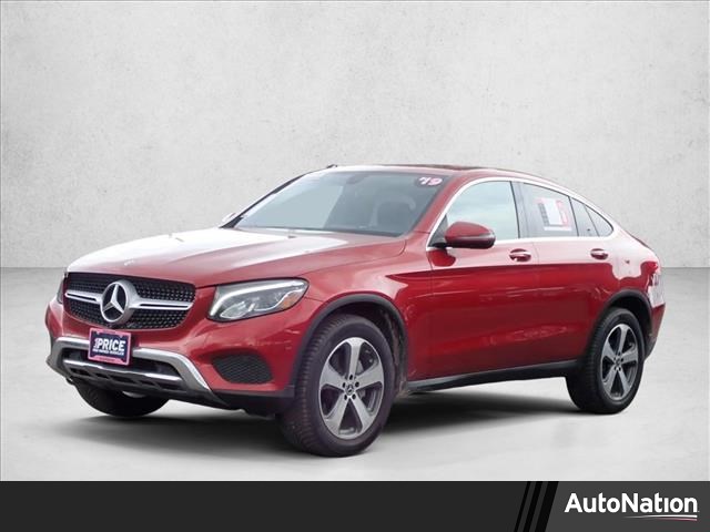 Designo Cardinal Red Metallic 2019 Mercedes-Benz GLC 300 Coupe 4MATIC SUV / Crossover All-Wheel Drive Automatic
