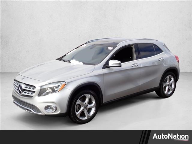 Polar Silver Metallic 2018 Mercedes-Benz GLA 250 4MATIC SUV / Crossover All-Wheel Drive Automatic