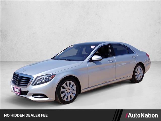 Iridium Silver Metallic 2015 Mercedes-Benz S-Class Sedan All-Wheel Drive Automatic