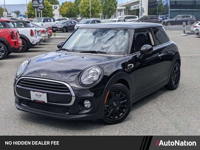 Black 2019 MINI Cooper Hatchback Front-Wheel Drive Automatic