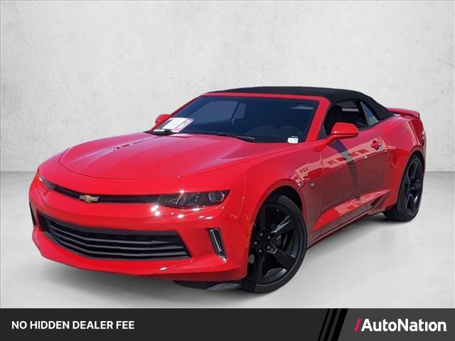 Red Hot 2017 Chevrolet Camaro Convertible Rear-Wheel Drive 8-Speed Automatic