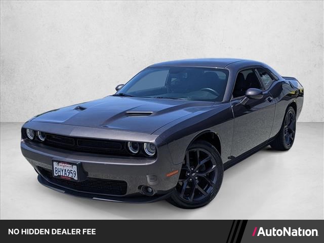 Gray (Granite Pearlcoat) 2019 Dodge Challenger Coupe Rear-Wheel Drive 8-Speed Automatic