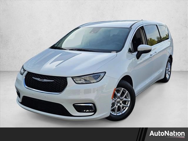 Bright White Clearcoat 2023 Chrysler Pacifica Touring L FWD Minivan Front-Wheel Drive 9-Speed Automatic