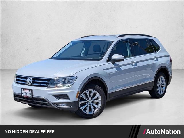 White 2018 Volkswagen Tiguan SUV / Crossover All-Wheel Drive 8-Speed Automatic
