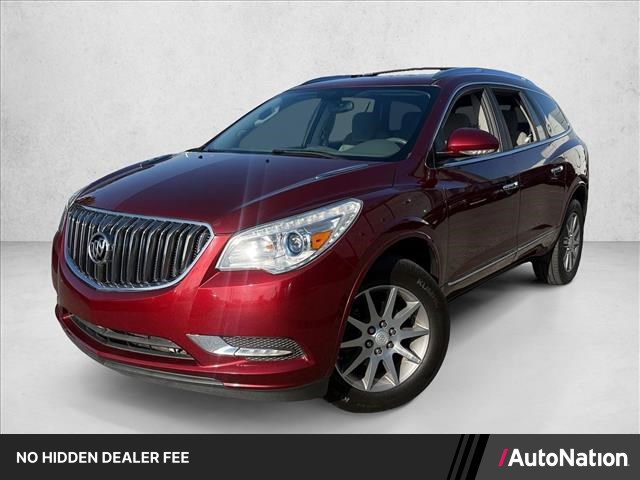 Crimson Red Tintcoat 2017 Buick Enclave SUV / Crossover Front-Wheel Drive 6-Speed Automatic