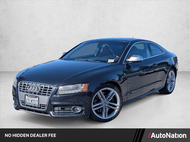 Black 2012 Audi S5 Coupe All-Wheel Drive 6-Speed Manual