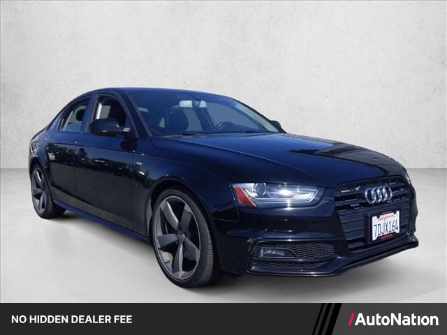 Black 2014 Audi A4 Sedan All-Wheel Drive 8-Speed Automatic