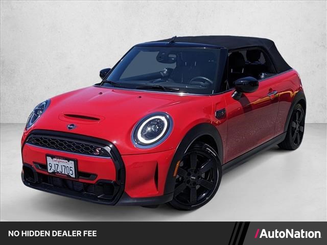 Chili Red 2024 MINI Cooper S Convertible FWD Convertible Front-Wheel Drive 7-Speed Automatic
