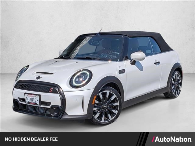 Nanuq White Metallic 2024 MINI Cooper Convertible Front-Wheel Drive 7-Speed Automatic