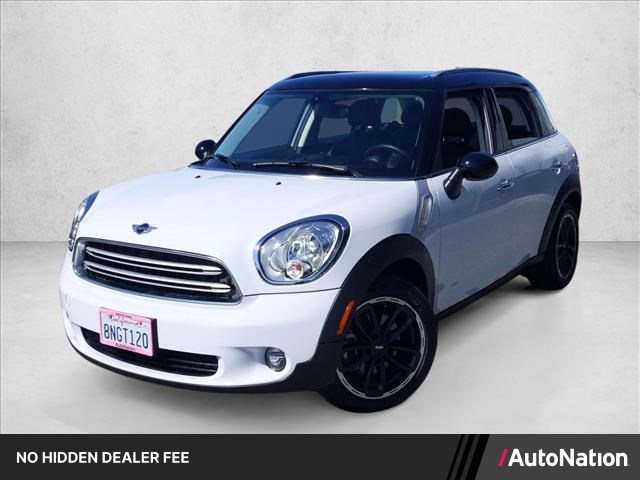 Light White 2016 MINI Countryman SUV / Crossover Front-Wheel Drive 6-Speed Automatic