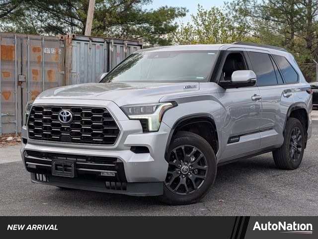 Celestial Silver Metallic 2023 Toyota Sequoia Platinum 4WD SUV / Crossover Four-Wheel Drive Automatic