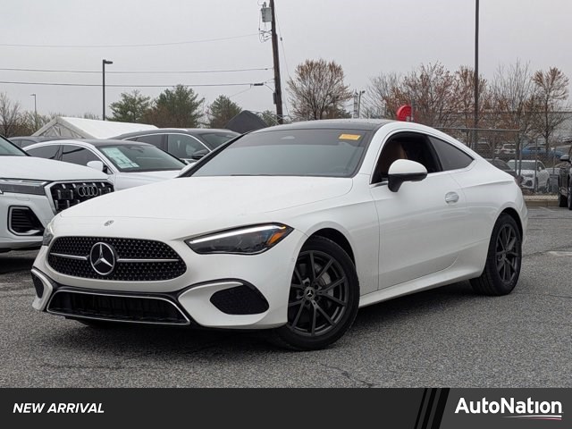 Polar White 2024 Mercedes-Benz CLE 300 4MATIC Coupe All-Wheel Drive Automatic