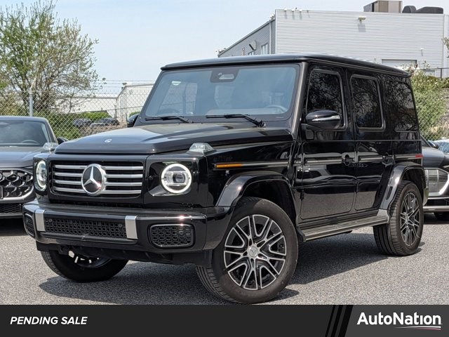Obsidian Black Metallic 2025 Mercedes-Benz G-Class G 580 4MATIC with EQ Technology SUV / Crossover All-Wheel Drive Automatic