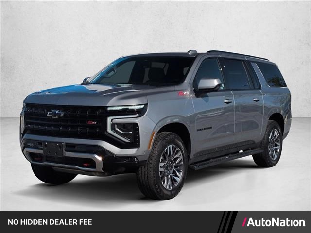Sterling Gray Metallic 2025 Chevrolet Suburban Z71 4WD SUV / Crossover Four-Wheel Drive Automatic