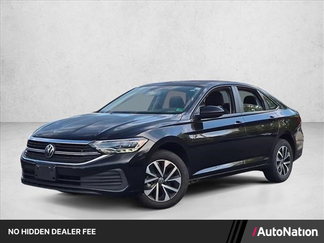 Black 2024 Volkswagen Jetta Sedan Front-Wheel Drive 8-Speed Automatic