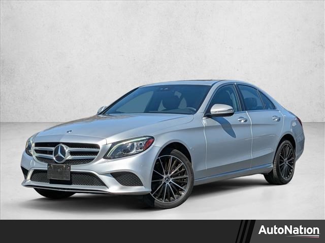 Iridium Silver Metallic 2019 Mercedes-Benz C-Class C 300 4MATIC Sedan All-Wheel Drive Automatic